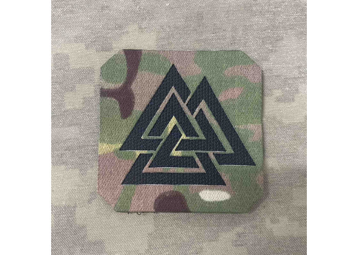 Нашивка, патч, шеврон - "Валькнут"