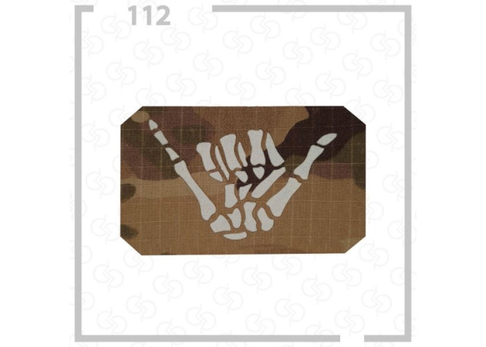 Нашивка, патч, шеврон - "Рука"