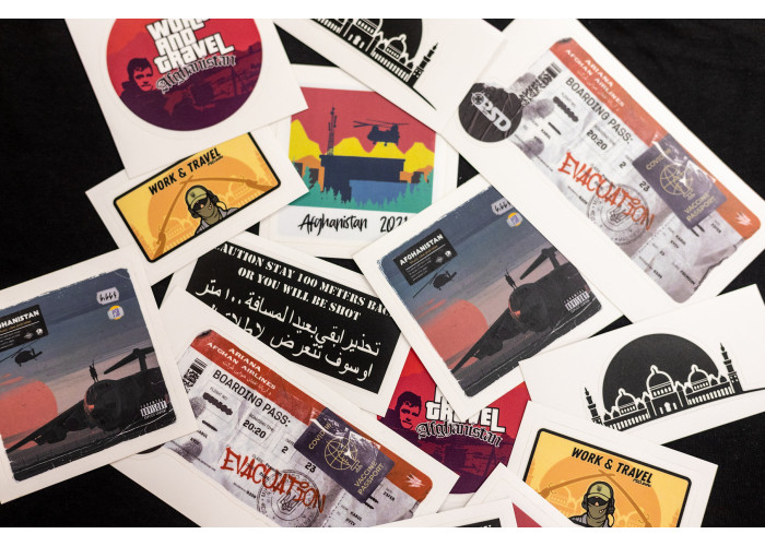 Стікерпак PSDinfo "Afghanistan" PSDinfo