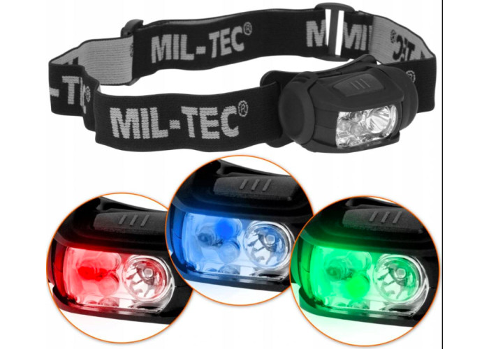 Ліхтарик налобний MIL-TEC