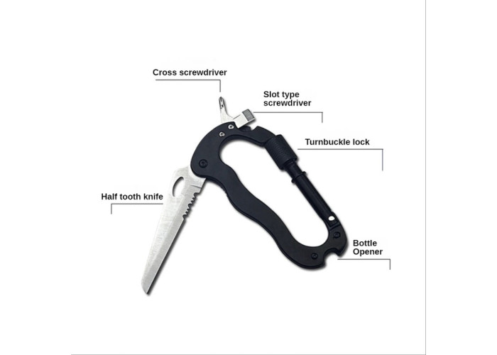 Карабін-ніж 7в1