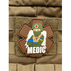 Нашивка, патч, шеврон - "MEDIC"