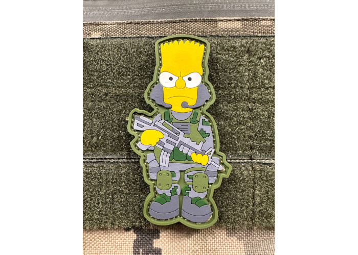 Нашивка, патч, шеврон - "Барт"