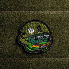 Нашивка, патч, шеврон - "Вертолітний Пепе (Pepe)"