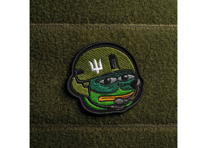 Нашивка, патч, шеврон - "Вертолітний Пепе (Pepe)"