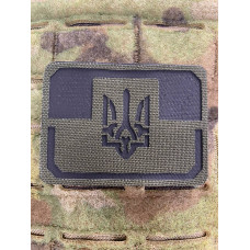 Нашивка, патч, шеврон - "Прапор польовий лазеркат"