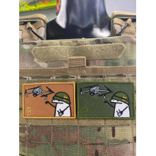 Нашивка, патч, шеврон - "Флорк з дроном"