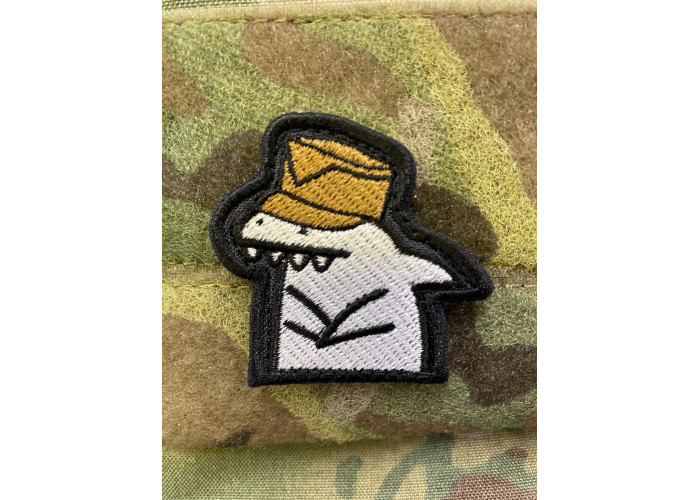 Нашивка, патч, шеврон - "Флорк Акула"