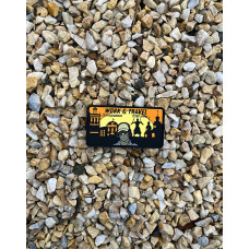 Нашивка, патч, шеврон - «Work & Travel» Запоріжжя PSDinfo®