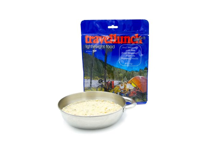 Travellunch бефстроганов з рисом 125г