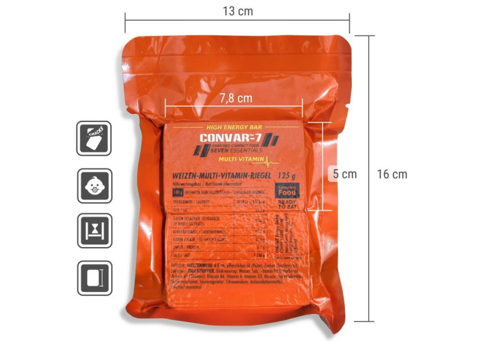 Аварійний раціон харчування СONVAR-7 (мультивітамін)