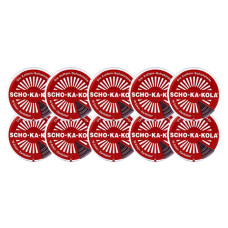 x10 Німецький енергетичний чорний шоколад Scho-ka-kola