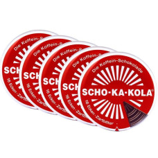x5 Німецький енергетичний чорний шоколад Scho-ka-kola