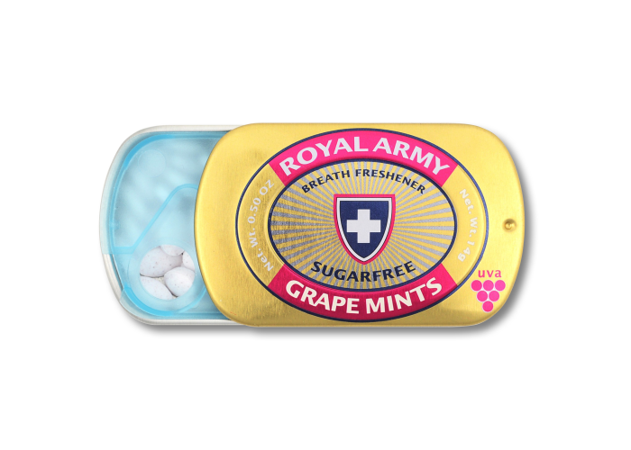 Швейцарські освіжаючі драже Royal Army