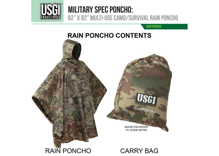 Пончо армії США USGI Industries