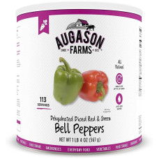 Запас дегідрованого болгарського перцю Augason Farms