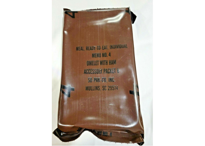 Вінтажний сухпай армії США 1992 року