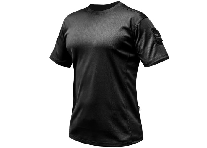 Термофутболка тактична "S. W. A. T." Coolpass BLACK