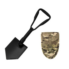 Оригінальна складна саперна лопата армії США з чохлом Multicam