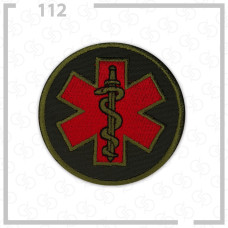 Нашивка, патч, шеврон - "Медик"