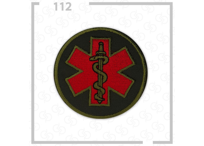 Нашивка, патч, шеврон - "Медик"