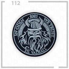 Нашивка, патч, шеврон - "Odin"