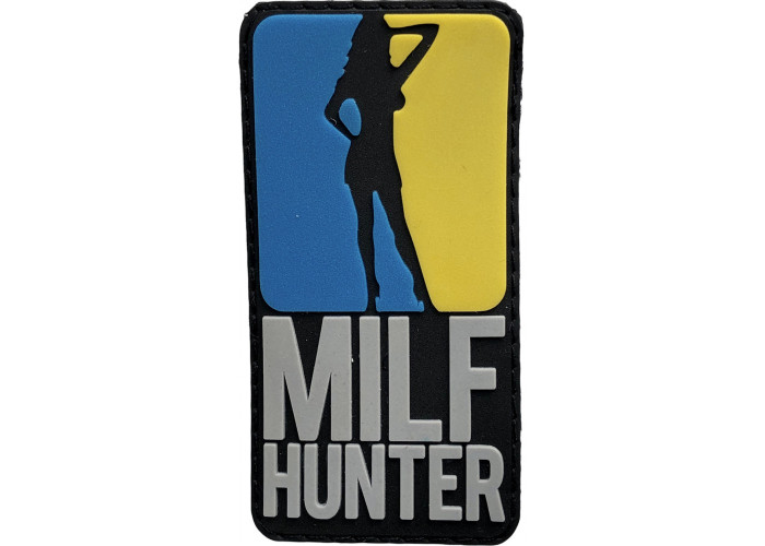 Нашивка, патч, шеврон - "Milf Хантер"