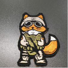 Нашивка, патч, шеврон - "Лис"