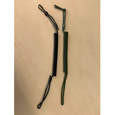 Страховка для пістолета Mil-Tec FANGRIEMEN SPIRALKABEL OLIVE