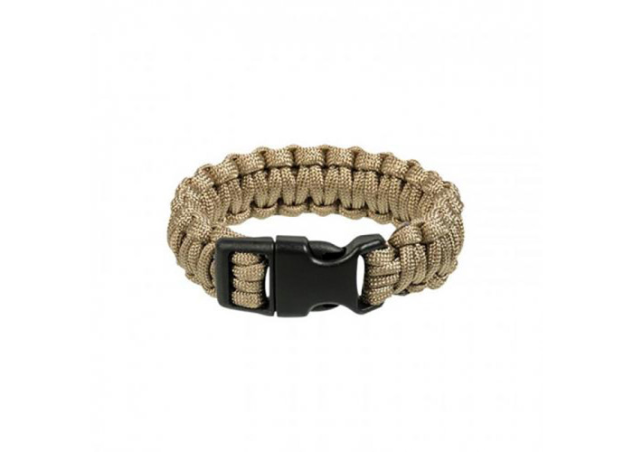Браслет із Паракорду MIL-TEC ARMBAND COYOTE 22MM