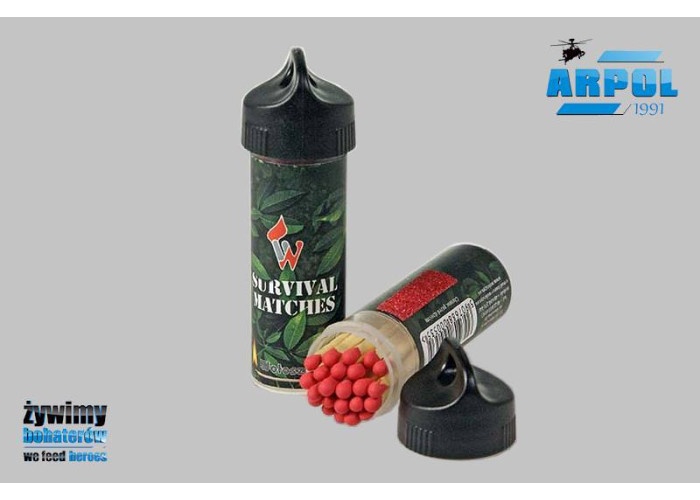 Влагостойкие спички SURVIVAL