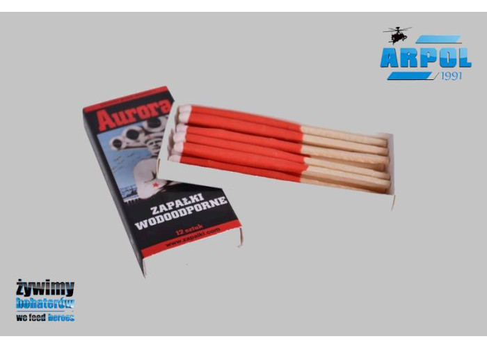 Сірники вологостійкі AURORA Storm