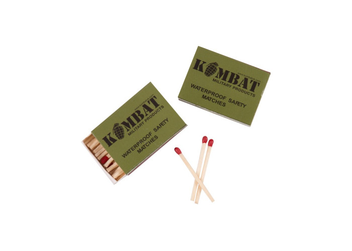 Сірники водозахисні KOMBAT Waterproof matches 4 уп
