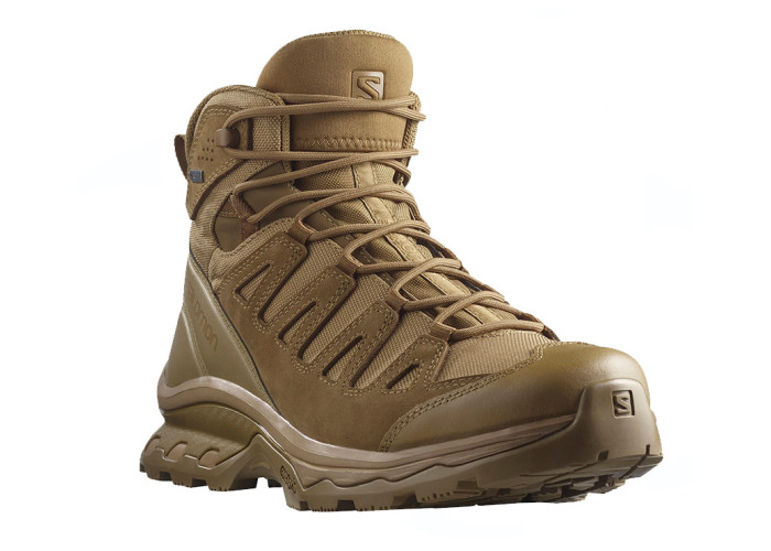 Черевики тактичні Salomon Quest Prime Forces c водонепроникною мембраною Gore-Tex Coyote Brown