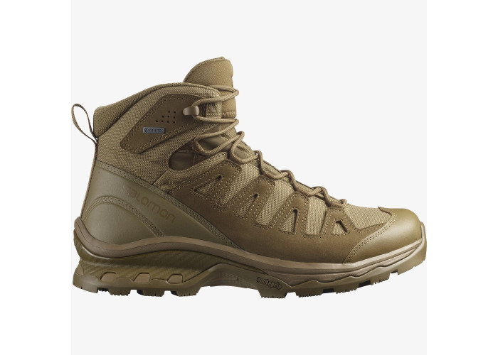 Черевики тактичні Salomon Quest Prime Forces c водонепроникною мембраною Gore-Tex Coyote Brown
