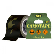 Стрічка армована одностороння HPX CAMOTAPE 48мм х5м CA4805 Camo
