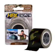 Стрічка армована одностороння (скотч) HPX CAMOTAPE 48мм х 5м CA5005 Camo
