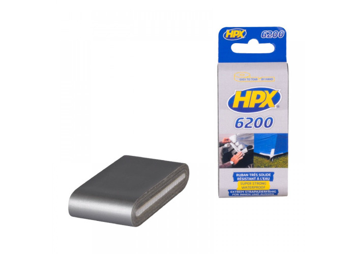 Стрічка армована одностороння HPX 6200 48мм х 5м CS4805 Grey