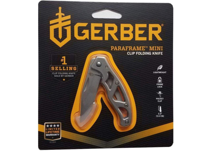 Ніж складаний Gerber Gear Paraframe Mini FE BL