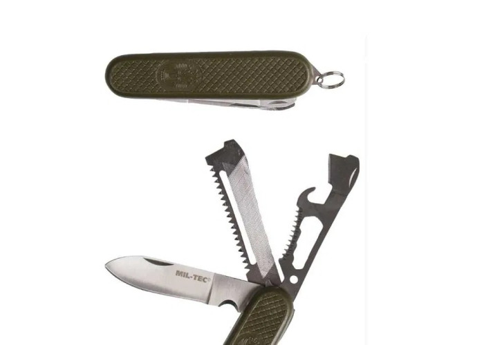 Ніж кишеньковий Mil-Tec SPAN.ARMEE TASCHENMESSER OLIV 
