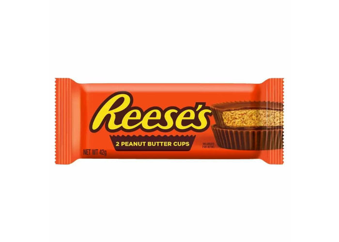 Американські цукерки Reese's Peanut Butter Cups 2 шт 42г