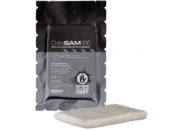 Кровоспинний бинт ChitoSAM 100 7.6cm x 1.83cm