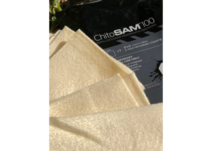 Кровоспинний бинт ChitoSAM 100 7.6cm x 1.83cm