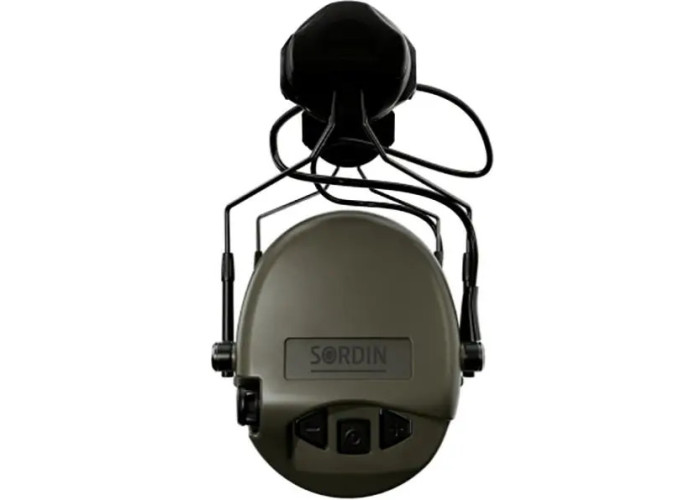 Навушники Sordin Supreme Mil Aux Arc Rail Green