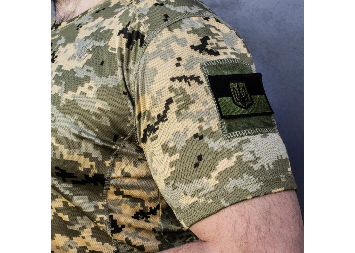 Термофутболка тактична "S.W.A.T." CoolMax Укрпіксель ММ14