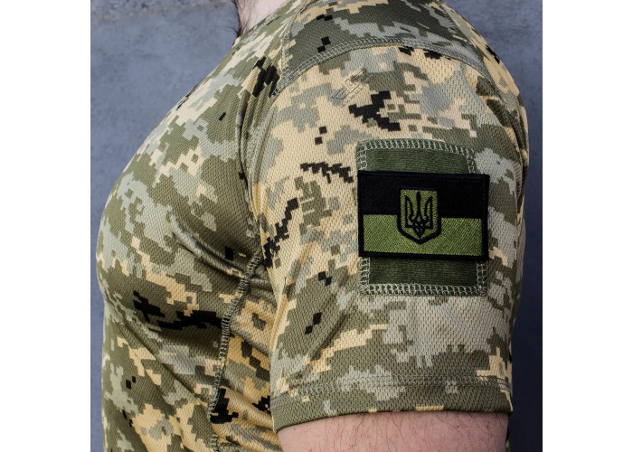 Термофутболка тактична "S.W.A.T." CoolMax Укрпіксель ММ14