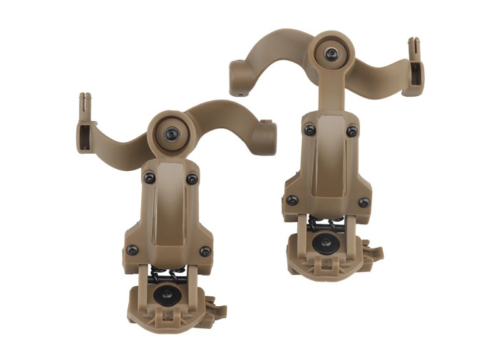 Кріплення/адаптер для тактичних навушників на шолом "Чебурашки"