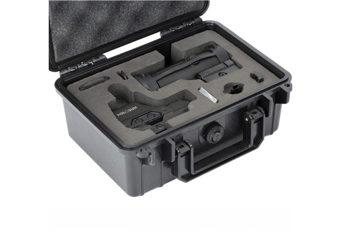 Коліматорний приціл з червоною точкою Holosun HS510C + Магніфер Holosun HM3X