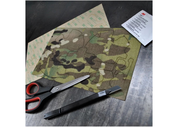 Текстильні наліпки Svetogor Defence Peltor Comtac Multicam