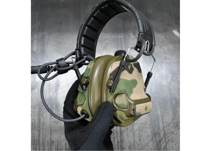 Текстильні наліпки Svetogor Defence Peltor Comtac Multicam